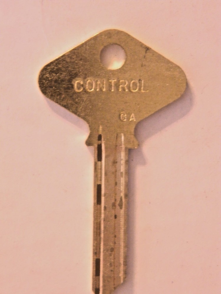 Original Yale Key Blank GA Keyway- Control Key