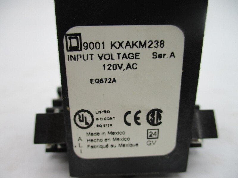 SQUARE D 9001KXAKM238 SER. A 120VAC NSMP
