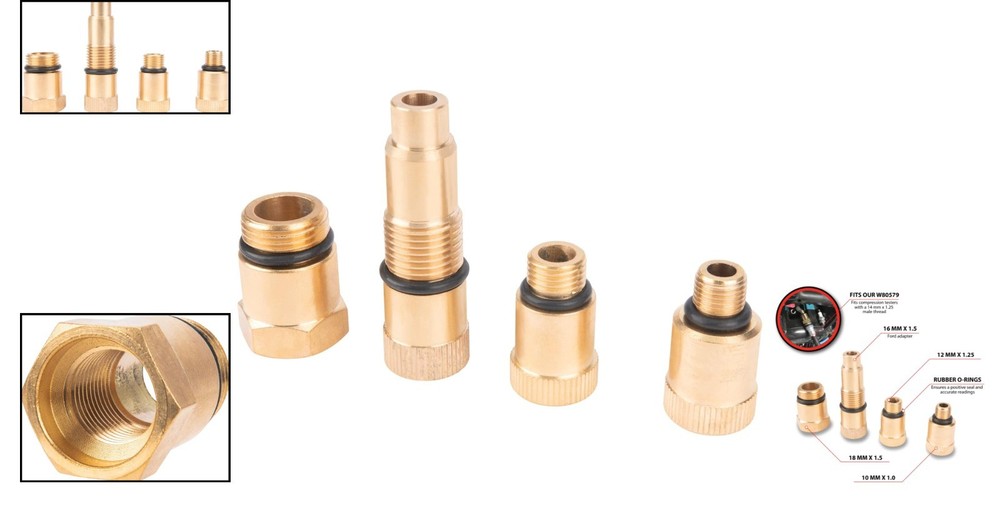 Versatile W80577 Spark Plug Adapters for Comprehensive Engine Compression Tests