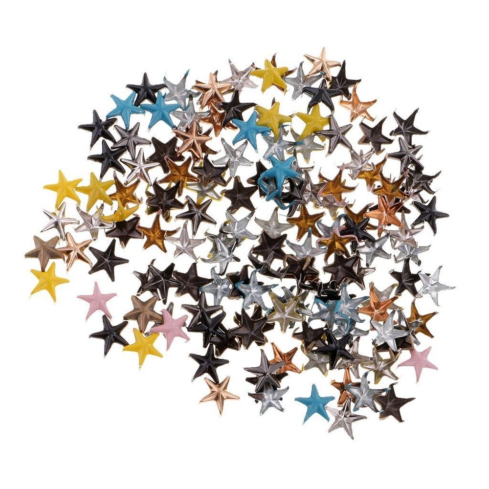 100 Pieces Rivet Leathercraft DIY Claw Rivets