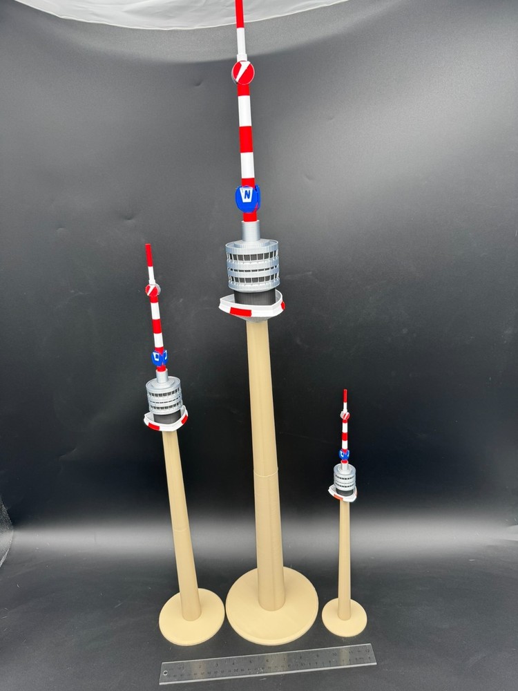 The Danube Tower Model- 3D Printed