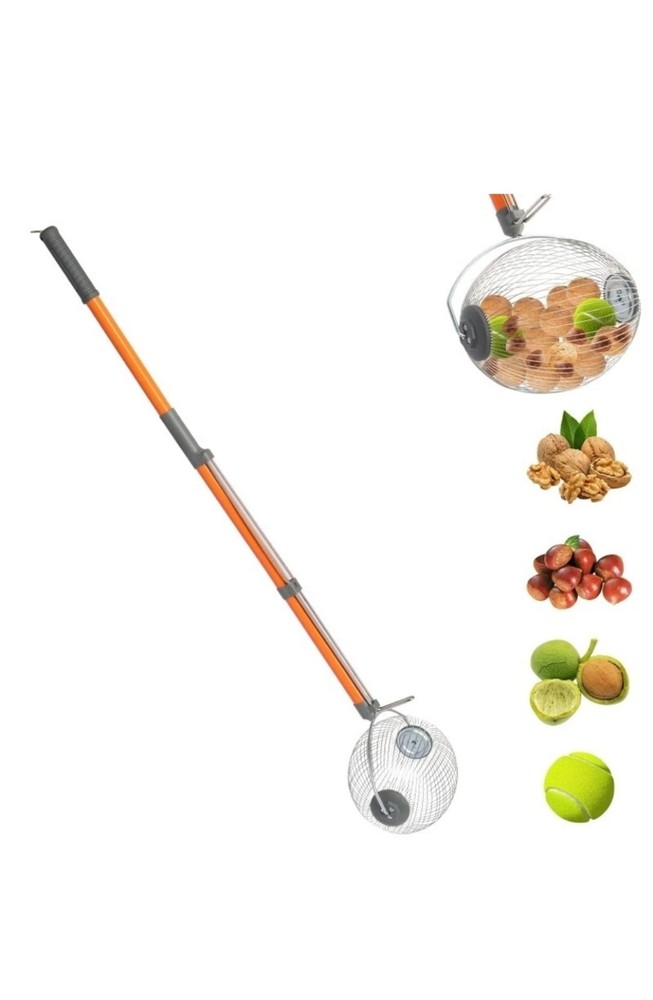 Nut Gatherer, Walnut Picker Upper Roller, Pinecone Picker Upper Golf Ball