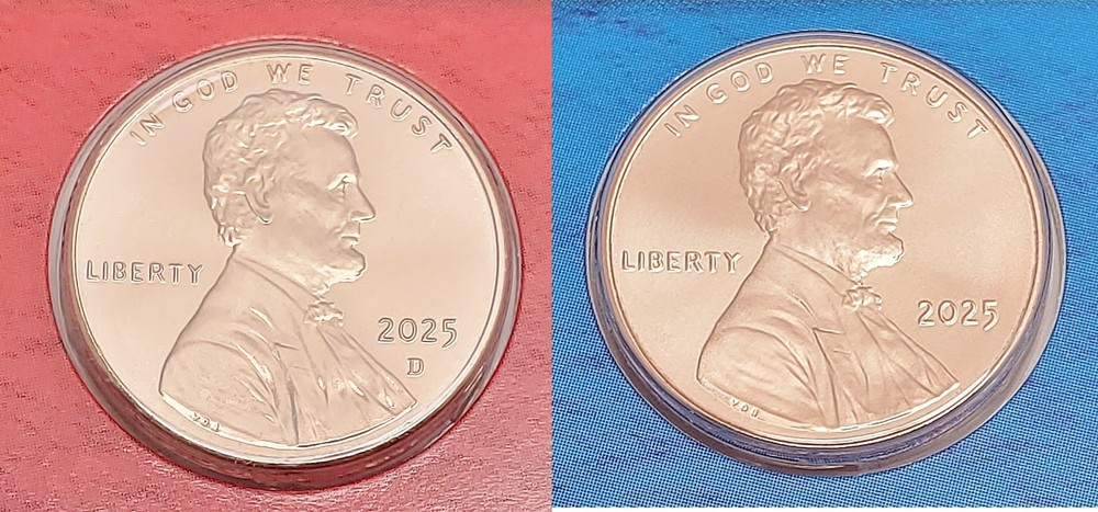 2025 P & D Lincoln Shield Cent / Penny Set  *MINT CELLO*