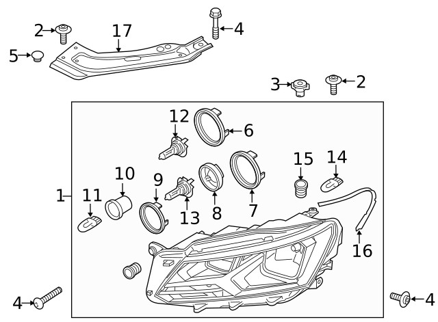 Genuine Volkswagen Socket 561-953-123