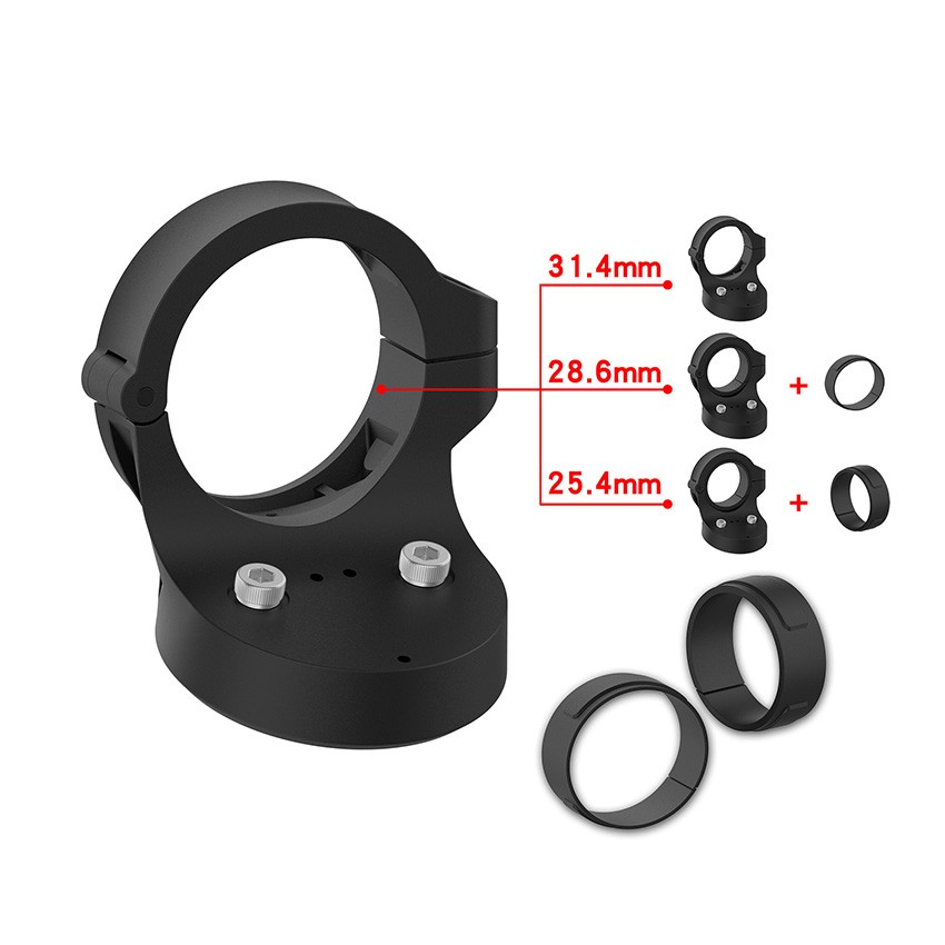 Plastic Code Table Saddle Bracket Gen 1 for Garmin Edge MTB/1050/840/540
