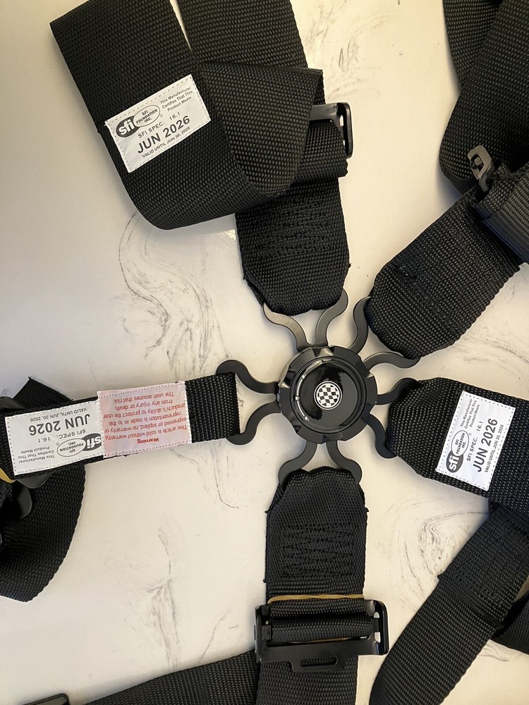 CRS SFI 5 Point Racing Seatbelts.