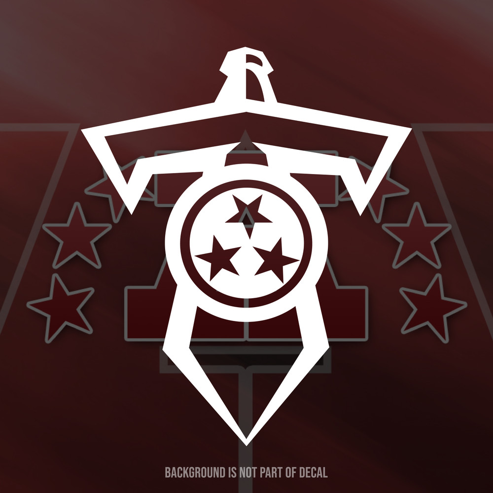 Tennessee Titans Variant Vinyl Decal Sticker