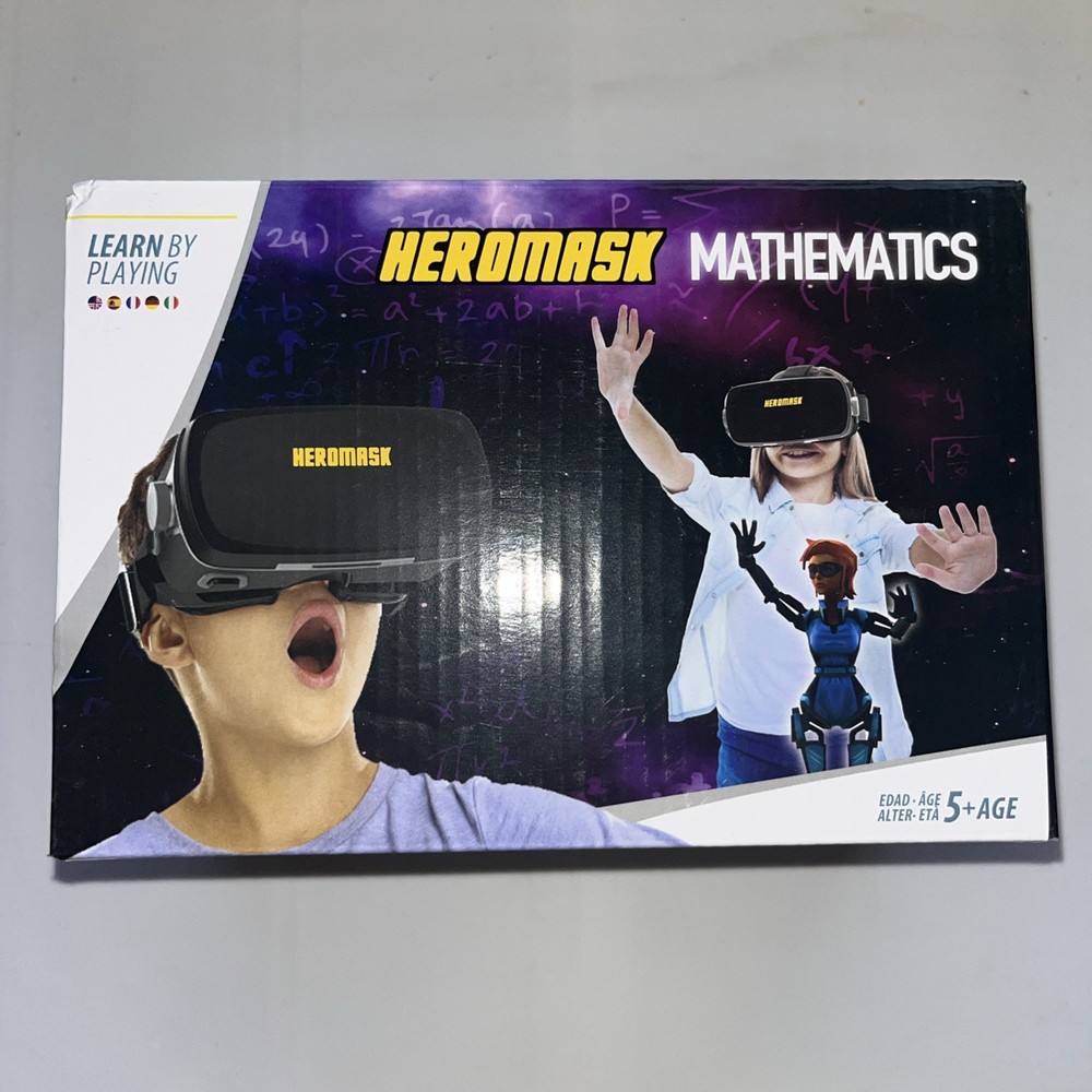 Heromask Mathematics VR Headset Video Games