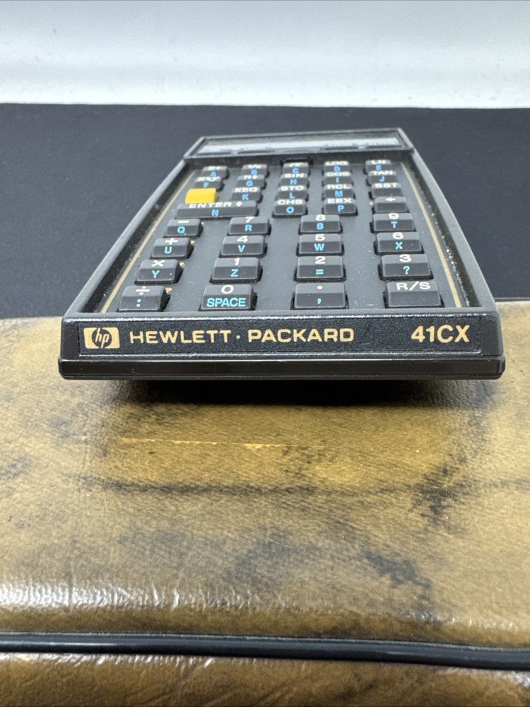 Hewlett Packard HP-41CX Calculator, 82104A Reader, Modules, Overlays MORE TESTED