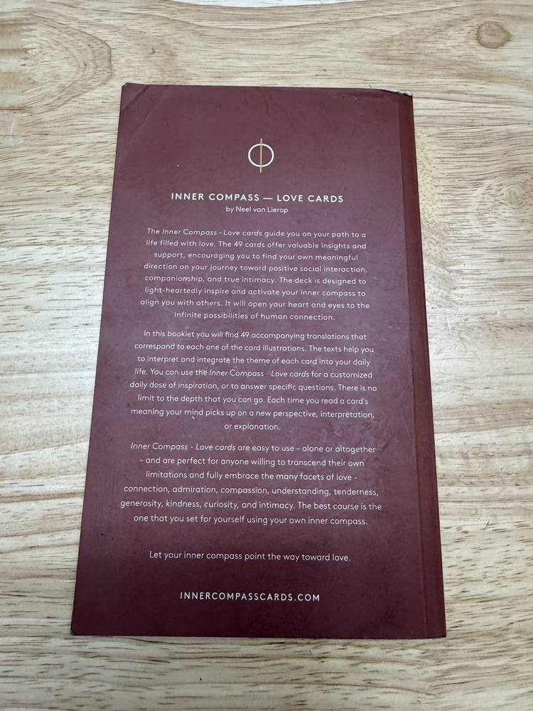 Inner Compass LOVE CARDS Complete With Manual