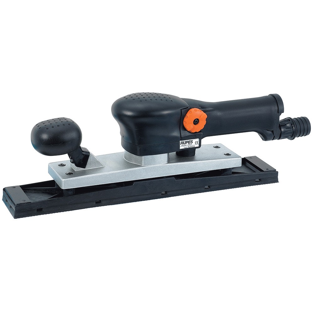 RUPES Pneumatic Orbital Board Sander 70x400mm Hook & Loop Pad & 5mm Orbit