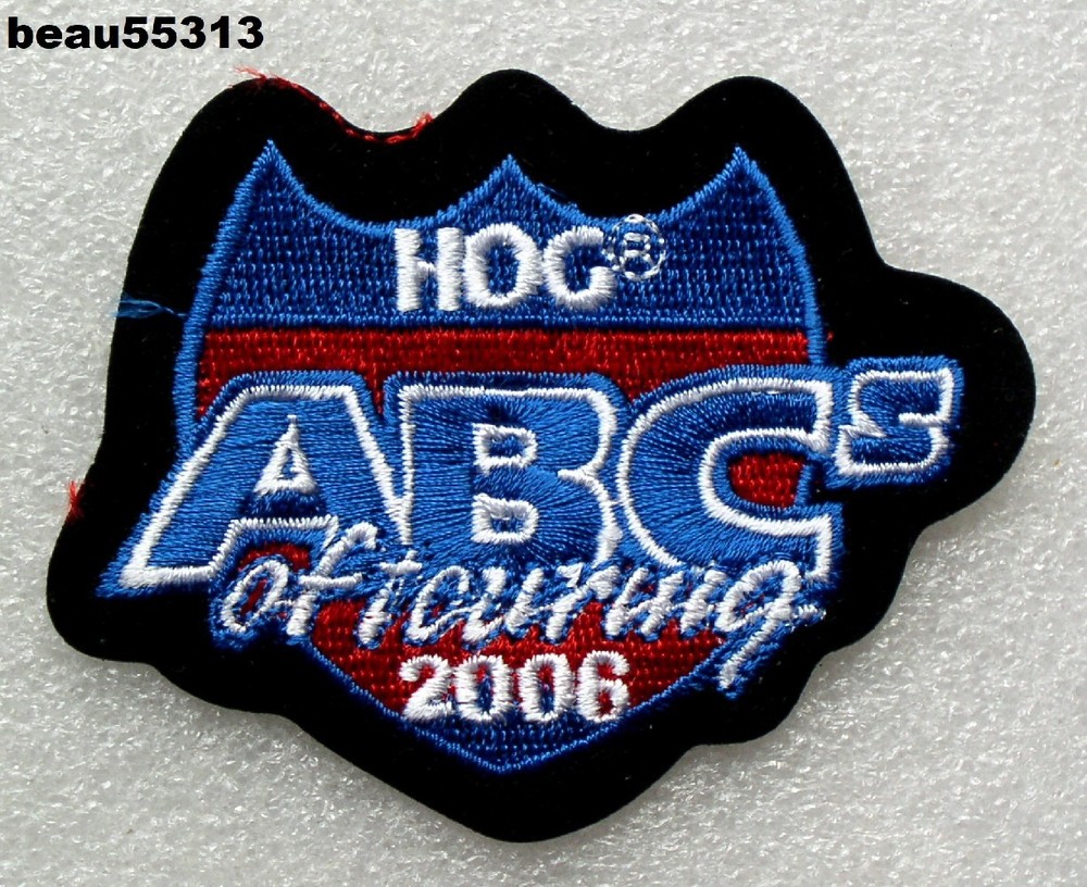 ⭐HARLEY DAVIDSON OWNERS GROUP HOG 2006 ABC TOURING VEST JACKET PATCH