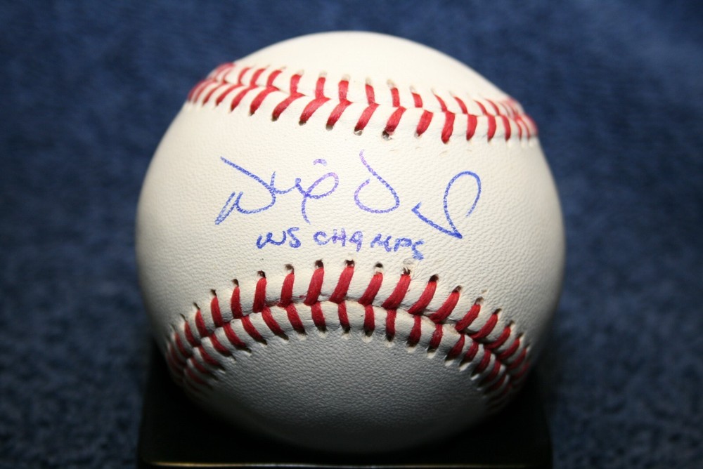 WILL VENABLE AUTOGRAPHED BASEBALL TEXAS RANGERS "WS CHAMPS"