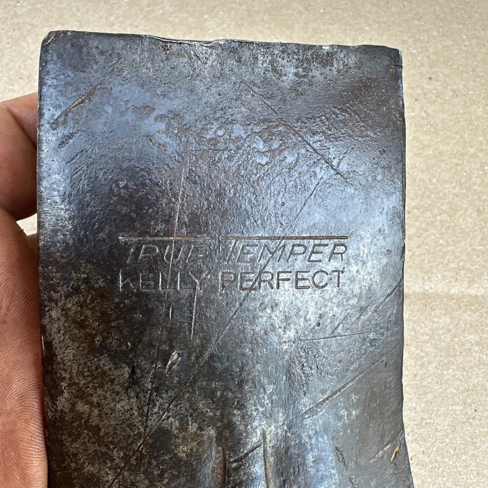 Vintage True Temper Kelly Perfect Axe Head Beveled