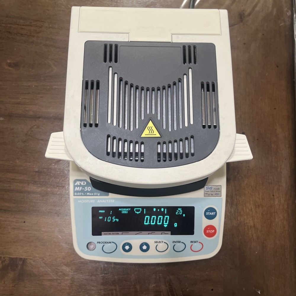 A&D MF-50 Moisture Analyzer