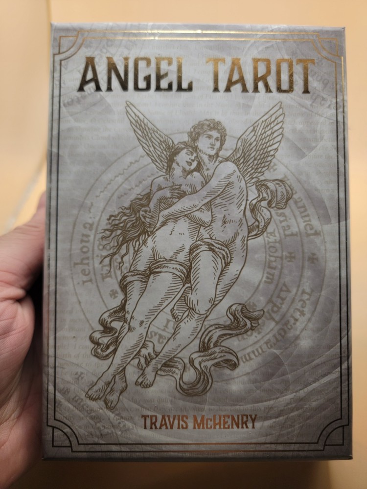 Angel Tarot Deck Travis McHenry Rockpool KABBALAH Card Deck EUC