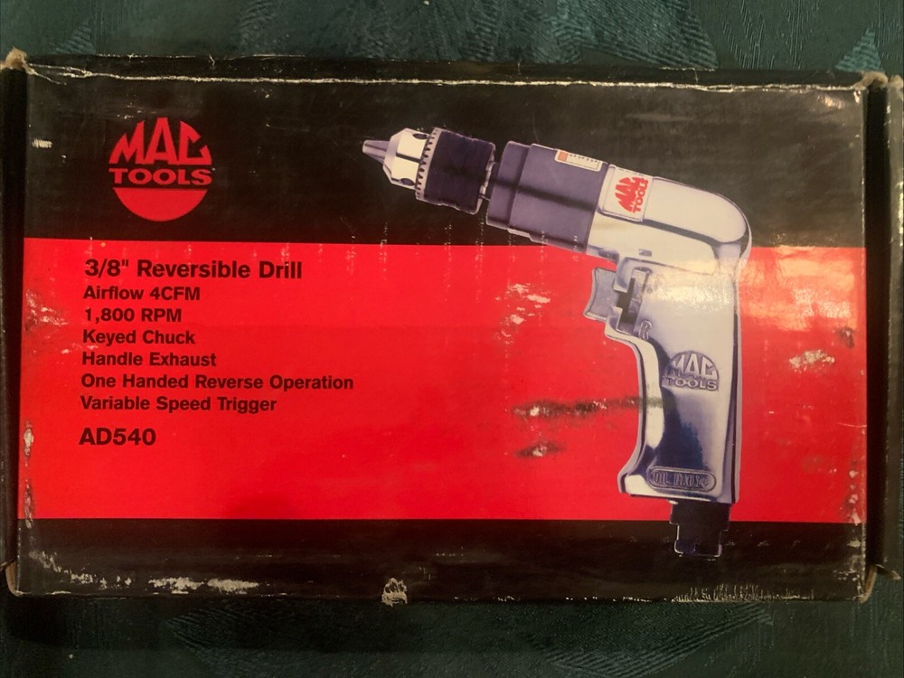 Mac Tools 3/8” Reversible Drill