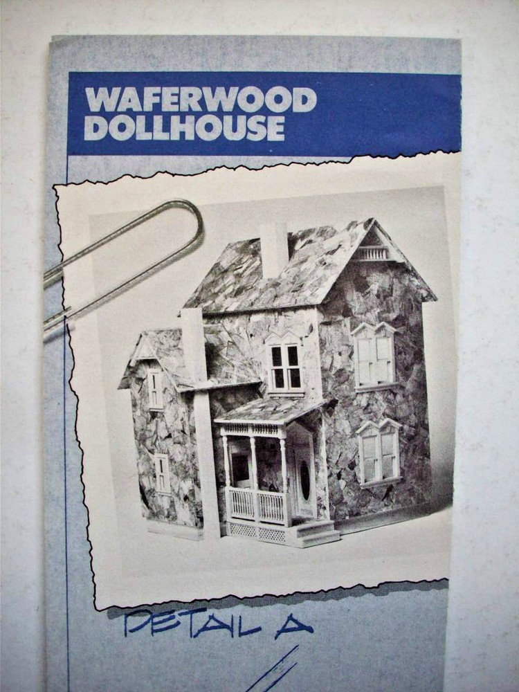 Waferwood Doll house workworking pattern