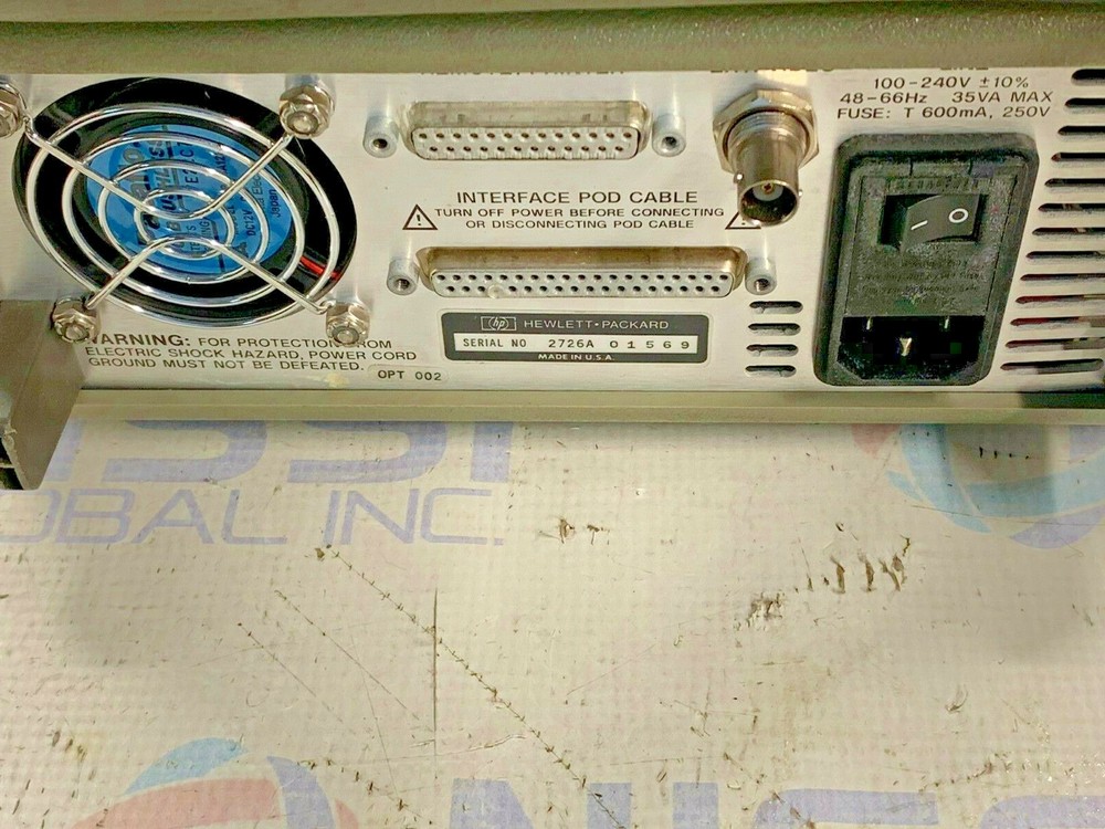 HP 4952A PROTOCOL ANALYZER ( UNTESTED UNIT POWER TESTED ONLY)