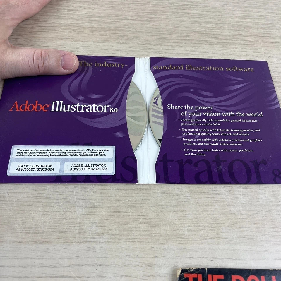 Adobe Illustrator 8.0 Upgrade for Macintosh Mac!