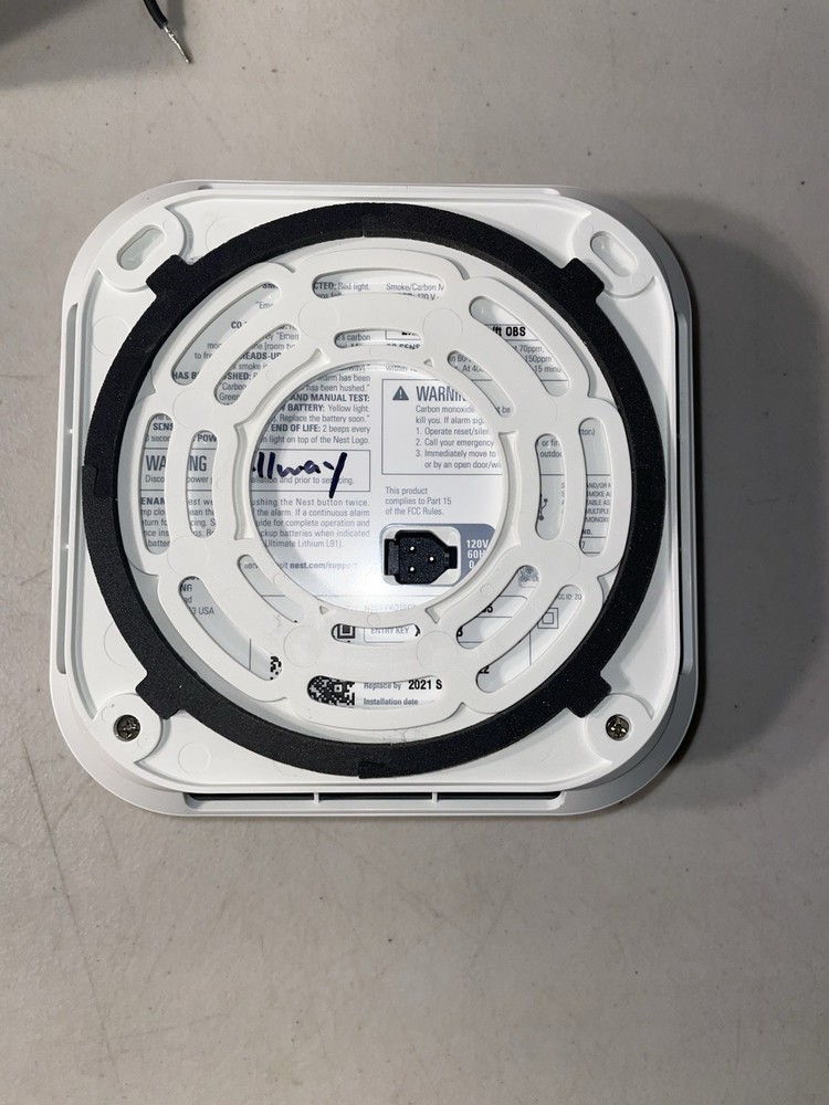 Google Nest Protect - Wired Expired