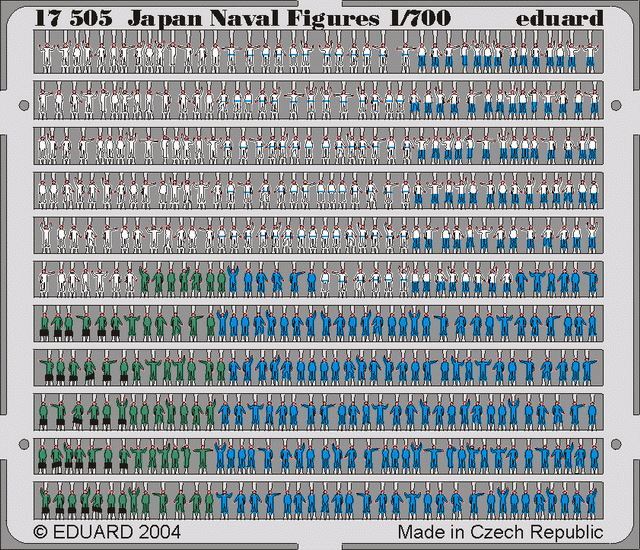 1/700 Eduard IJN Figures (Pre-Painted)