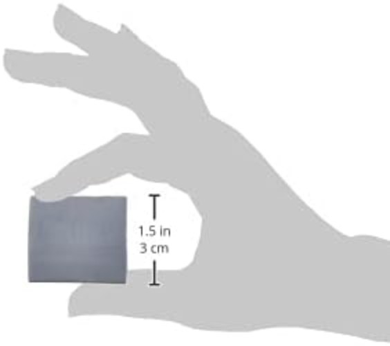 Compact Grey Kneadable Eraser with Storage Case - Ideal for Artists & Students