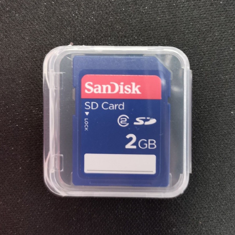 Sandisk 2GB SD Card Class 2 SD Secure Digital Flash Memory Card Genuine