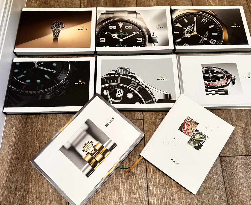 ♛ ROLEX 2017-2024 Catalogue + Booklet Complete Full COLLECTION