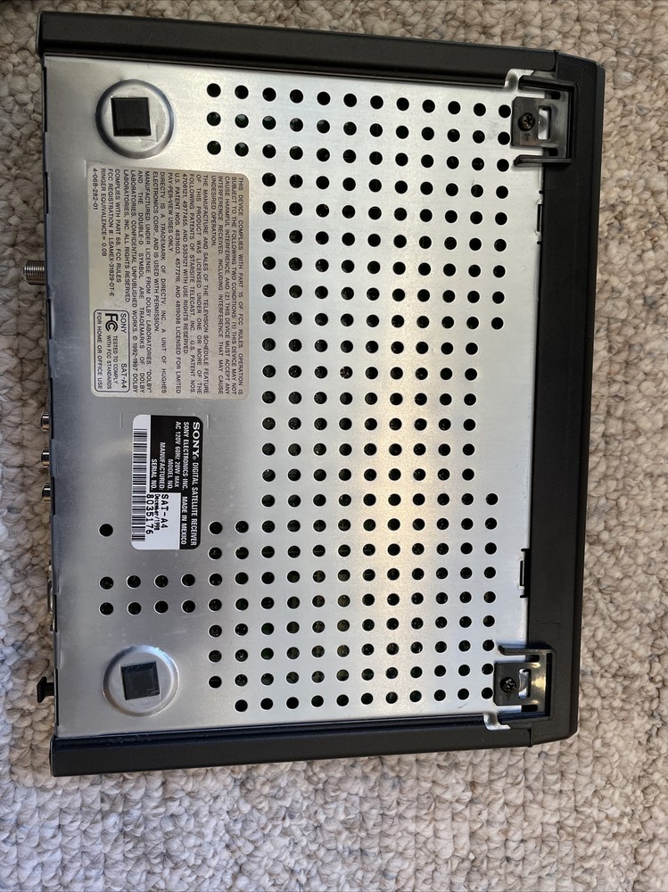 Used Sony SAT-A4 DIRECTV Digital Satellite Receiver