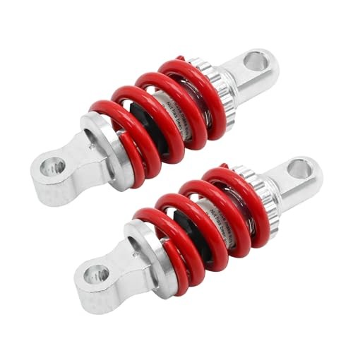 2PCS 100mm Rear Spring Assist Shock Absorber, Adjustable Shock Strut