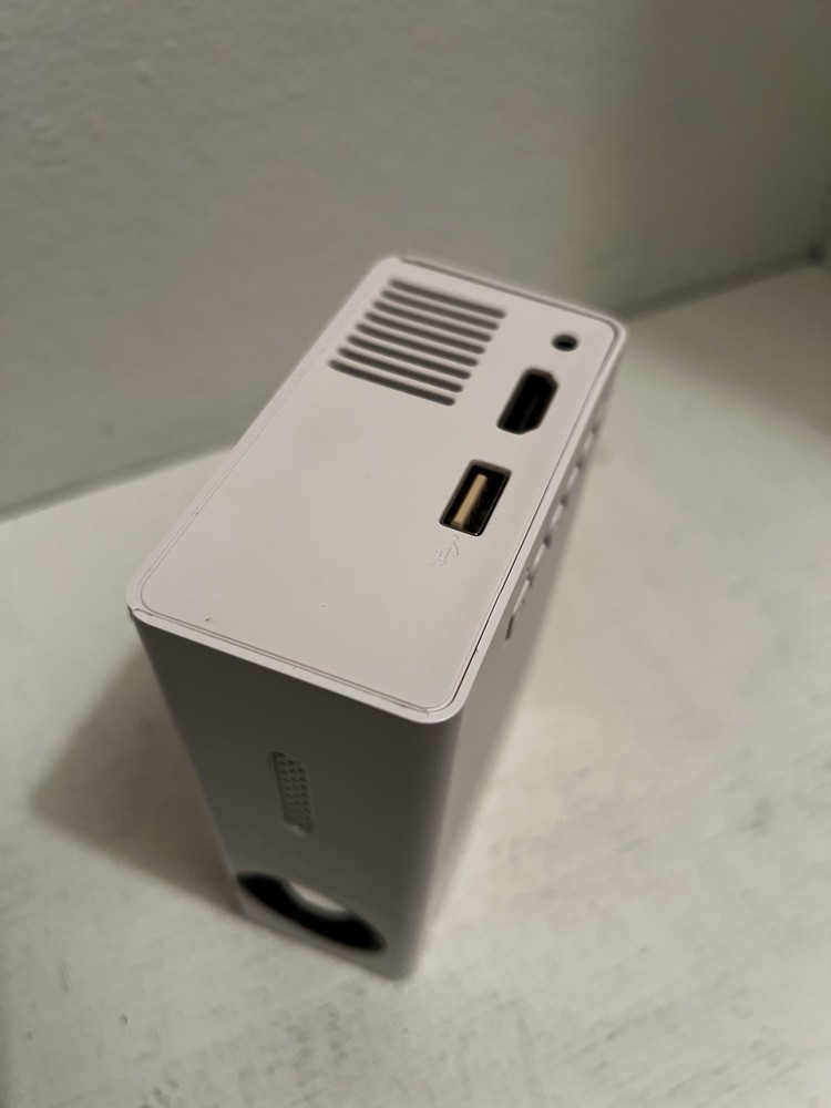 Portable White Multi-Media HD Mini LED Projector Model YG300