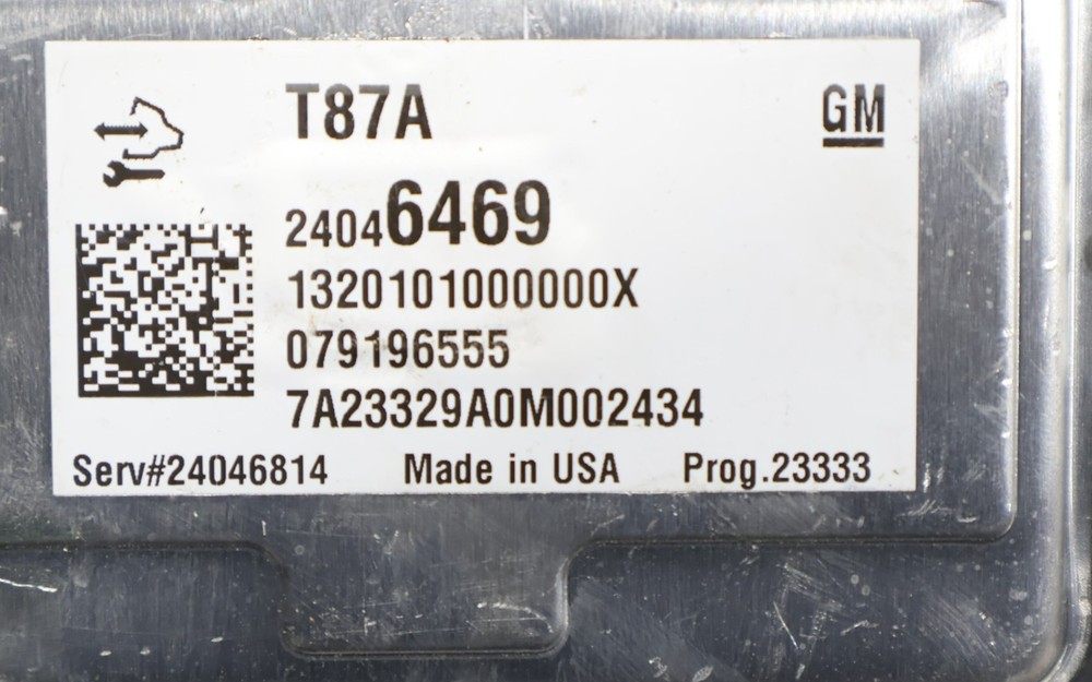 2020 - 2023 CHEVROLET TRAVERSE AWD TRANSMISSION COMPUTER CONTROL MODULE OEM