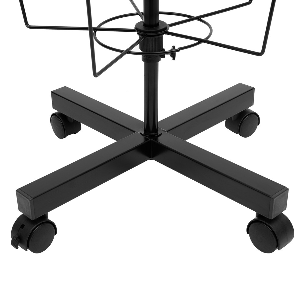 7 Layers 35 Hooks Rotating Display Stand Hat Rack Shop Display Spin Rack NEW