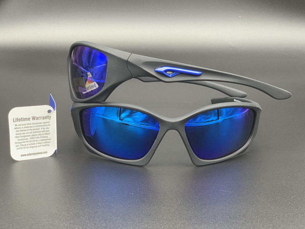 VERTX Polarized Premium Sport Sunglasses New Wrap Around