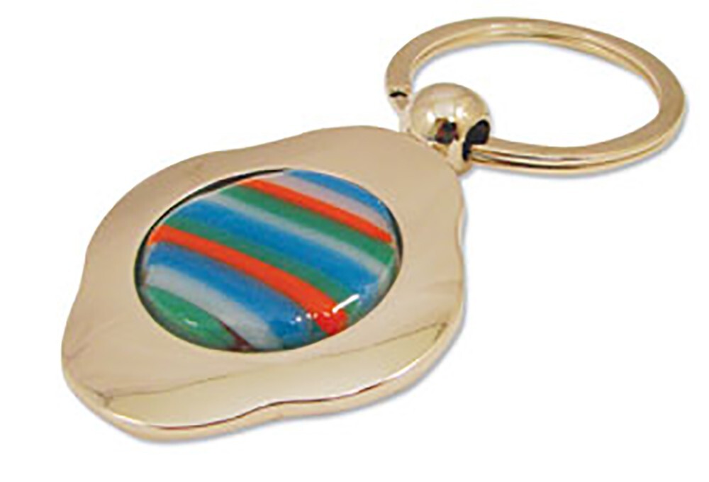 Aanraku Cabochon Key Ring with 1" Diameter Bezel