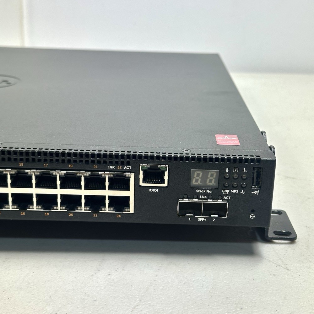 Dell N2048P 48 Port Managed Network Switch Includes Rack Ears PORTS TESTED