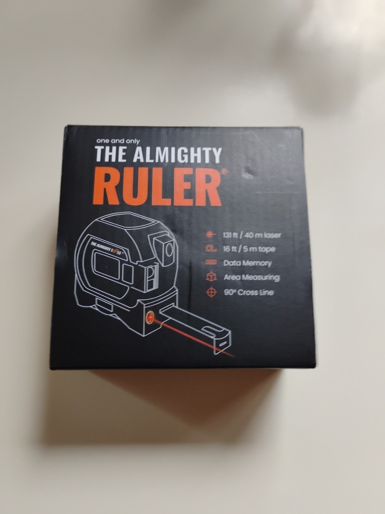 The Almighty Ruler Almighty Tools Tape Measure Laser Level