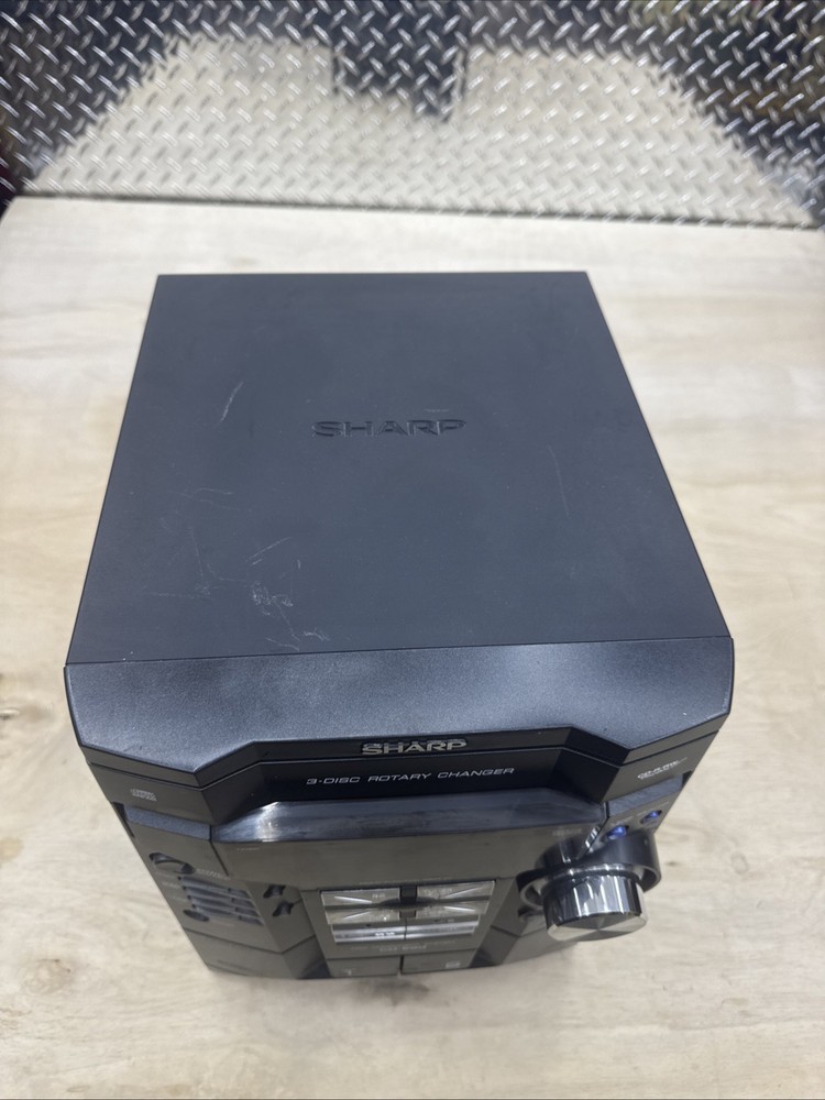 Sharp 3 Disc CD-R/RW Dual Casette X-Bass Mini Component System CD-E99