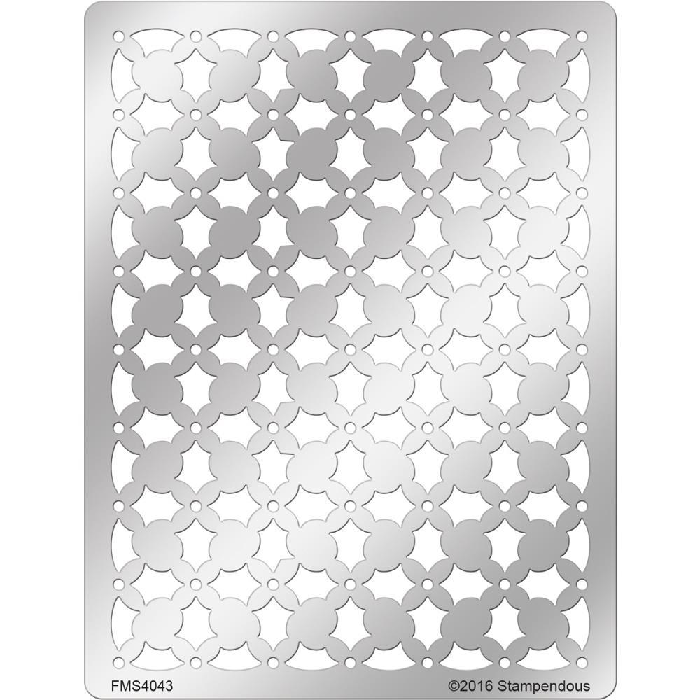 Dreamweaver Metal Stencil Holly Pattern, NEW