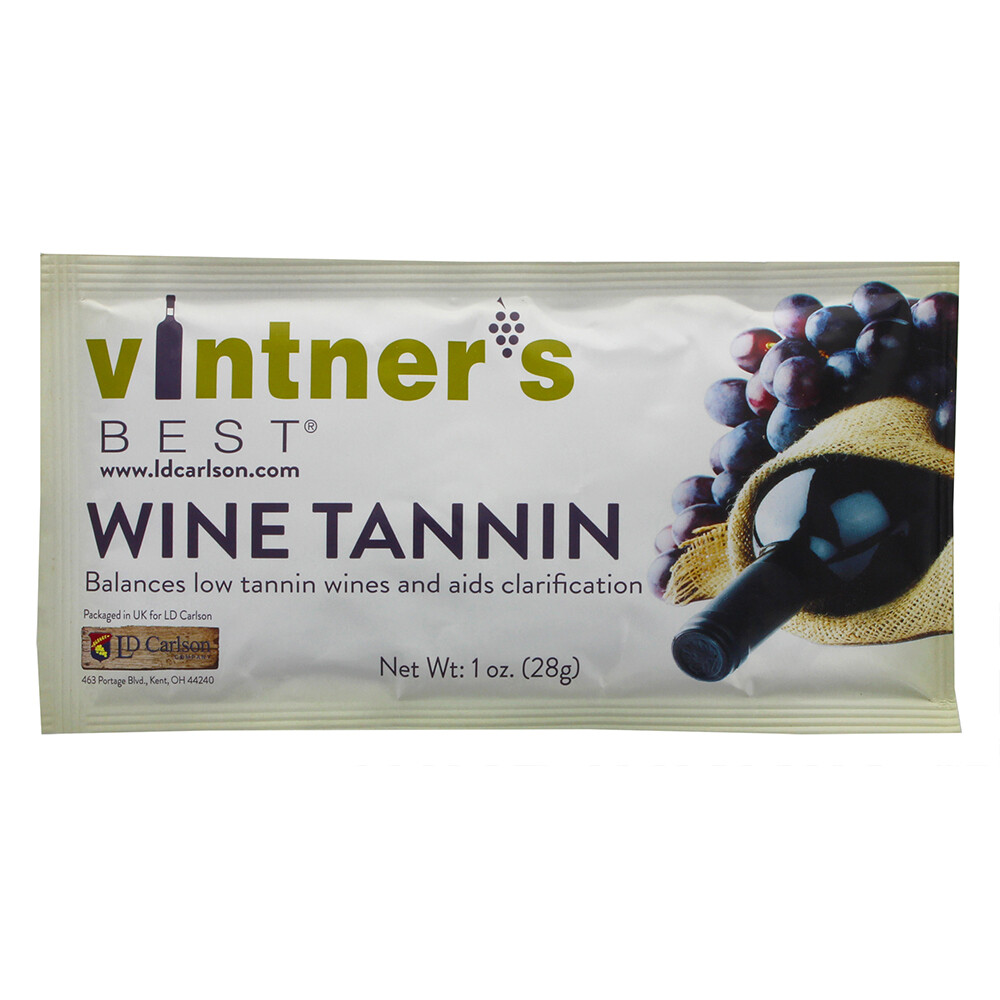 Wine Tannin 1 oz Wine Making Additive