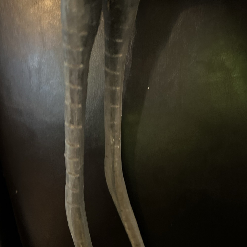 Oversized Brass Egret
