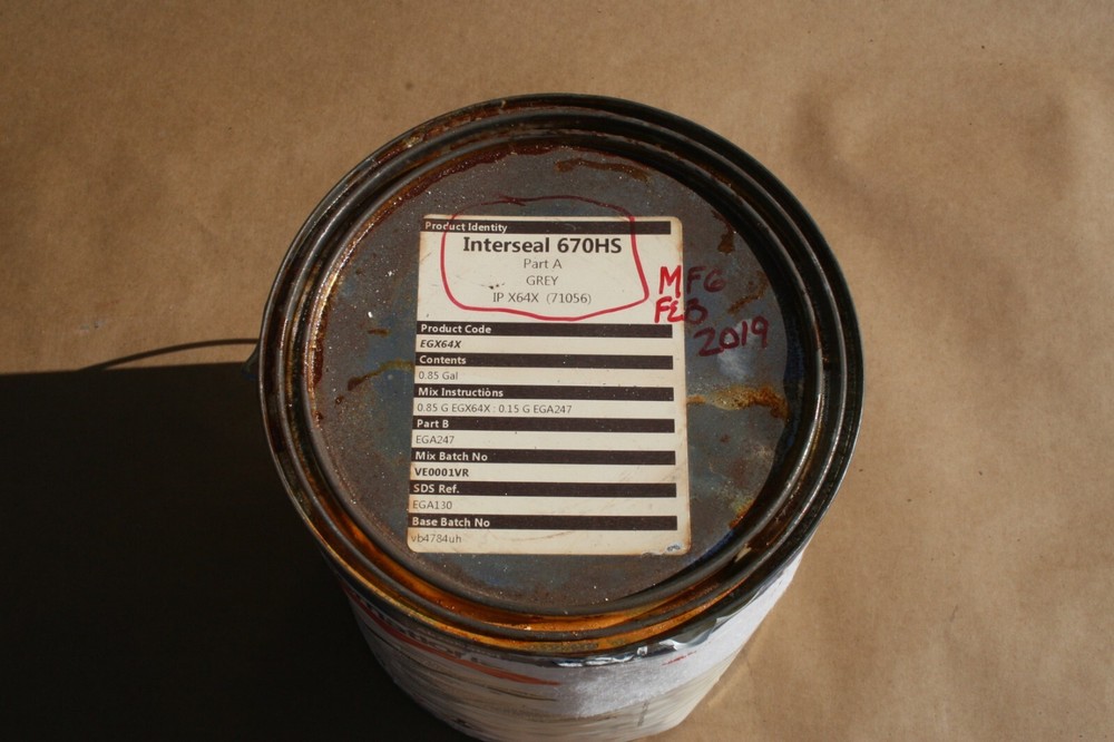 International Interseal 670HS Part A Epoxy 1GL - Base Light