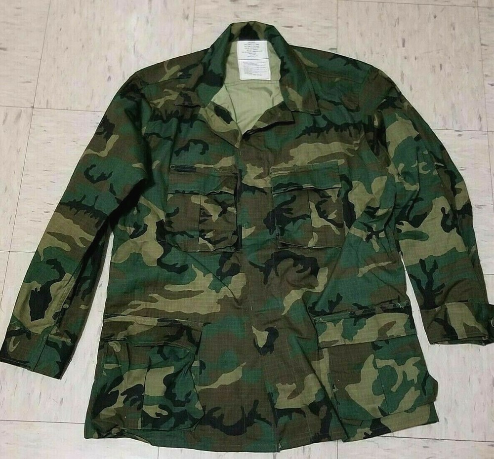 USGI BDU Jacket ERDL Pattern from 1981 Size Small Regular NOS