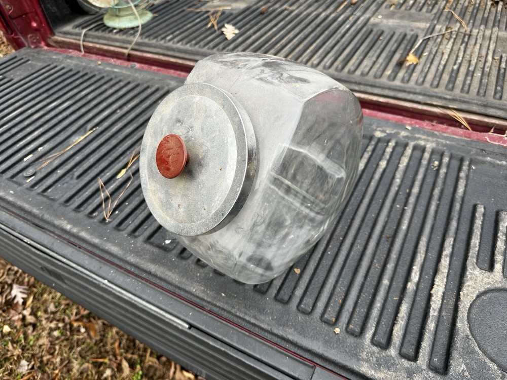 Vintage Country Store Candy Container Jar