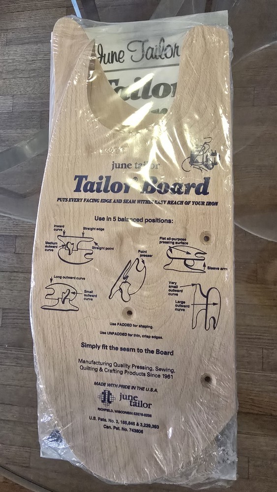 June Tailor Hardwood Tailor Board Sewing Tool