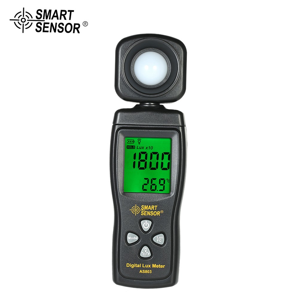 1-SMART SENSOR 0-200000 Digit Meter Illuminometer Luminometer /MIN