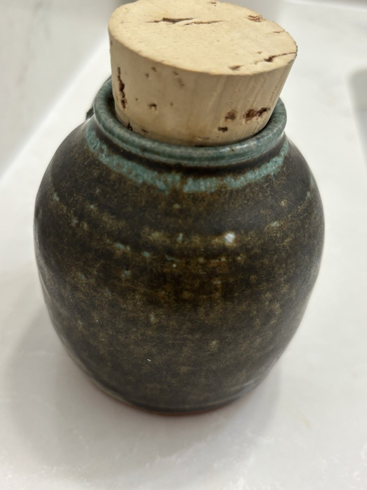 Phelps Ugly Face Pottery Jar, 2007 Signed