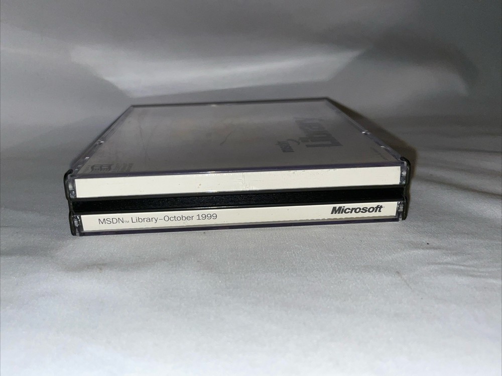 Microsoft msdn Library October 1999 ~ CD-ROM 3 Disc For Windows 98 NT