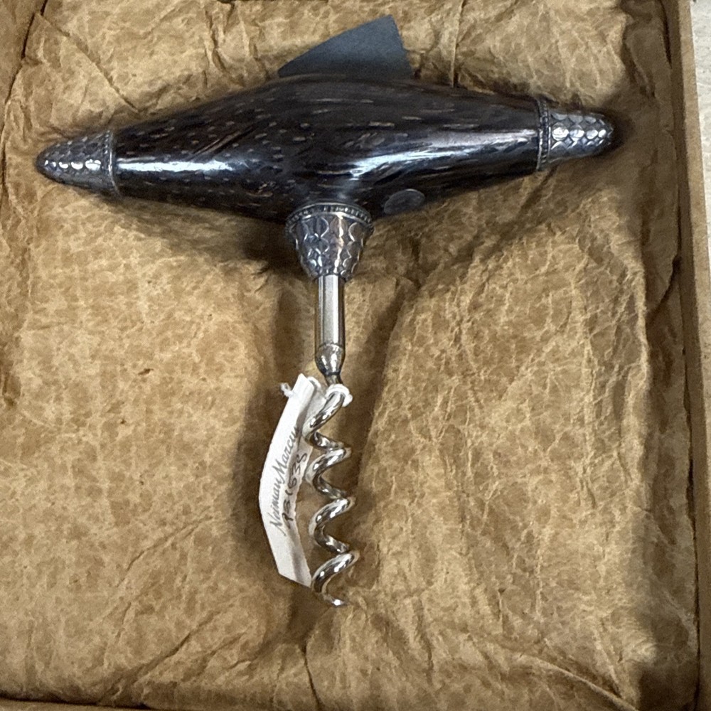 John Hardy Sterling Palmwood corkscrew